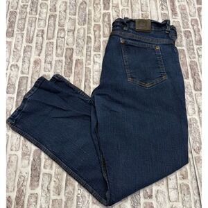 Origin Jeans Mens 34x29 Blue Made In USA Delta 68 OD68 Legit Fit Stretch Slim